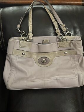 Women's Taupe Shoulder Bag - Elegant Neutral Pink Tote